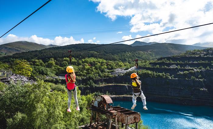Quarry Flyer at Penrhyn Quarry